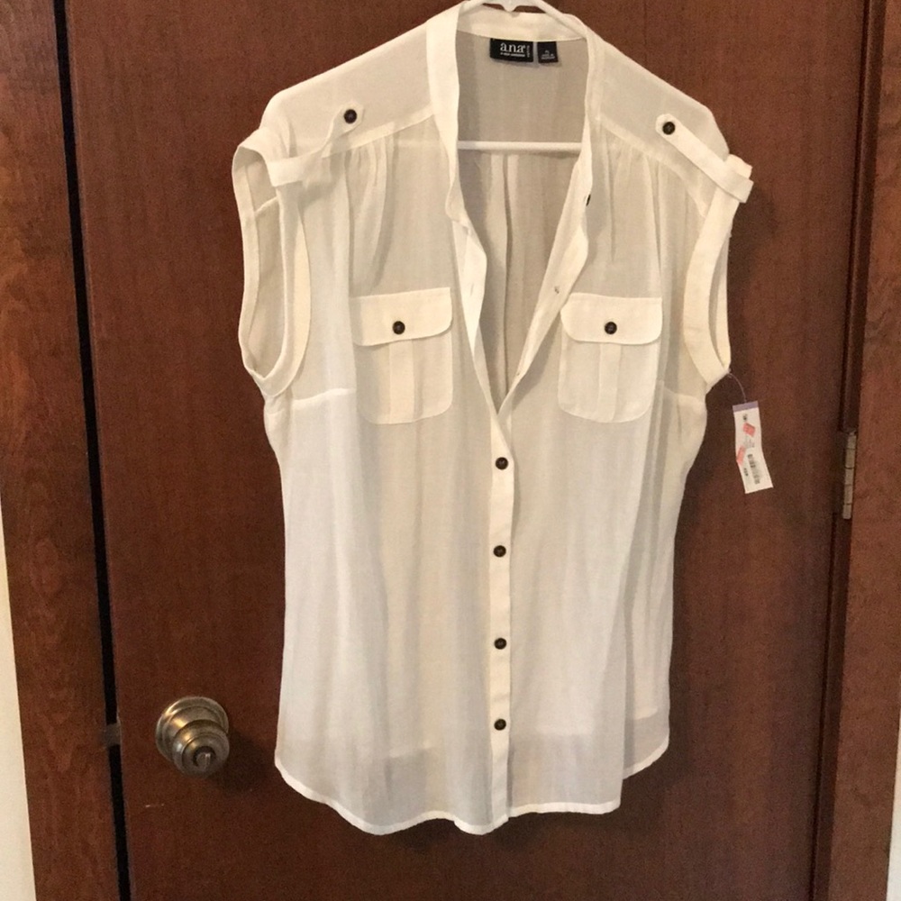 Ana sheer blouse